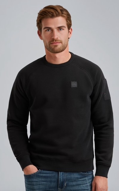 Afbeelding van PSW2509453 999 - Crewneck soft fleece sweat Sweater - PME LEGEND